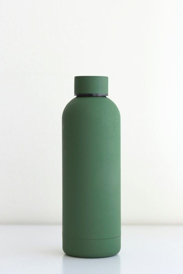 Milton Stainless Steel 1000ml Single Wall Water Bottle (Matte Silver)