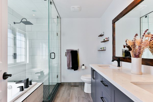 Self-Adhesive Heavy-Duty Rustproof Wall Mount Corner Bathroom & Kitchen Shelf